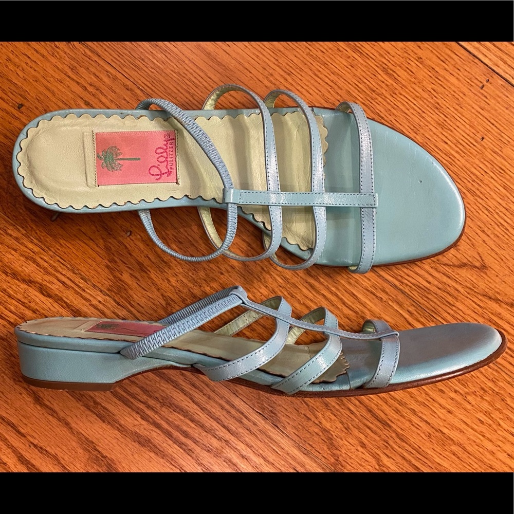 Lilly Pulitzer Sandals, LP Blue